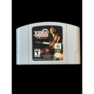1999 The Talisman of Fate Xena Warrior Princess N64 Nintendo 64 Cartridge Tested